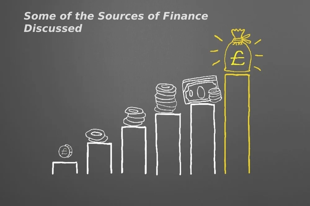 Some of the Sources of Finance Discussed