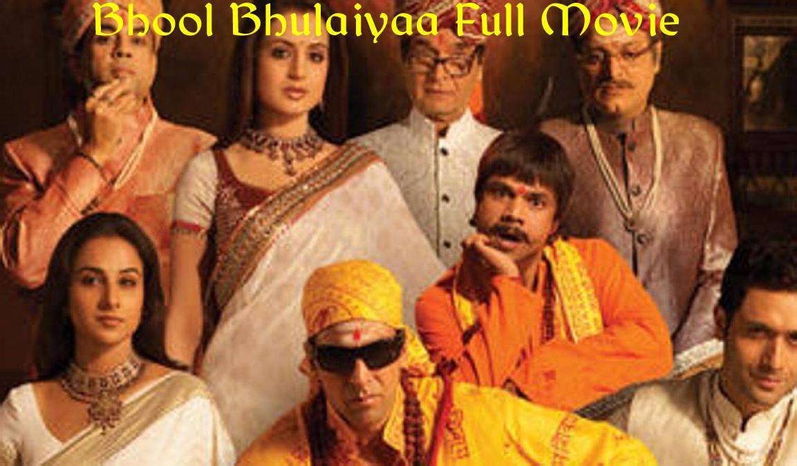 Bhool Bhulaiyaa Full Movie Leaked by TamilRockers, Filmyzilla, Movierulz, TamilYogi, TamilGun.