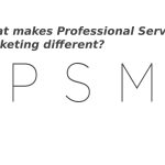 What makes Professional Services Marketing different?
