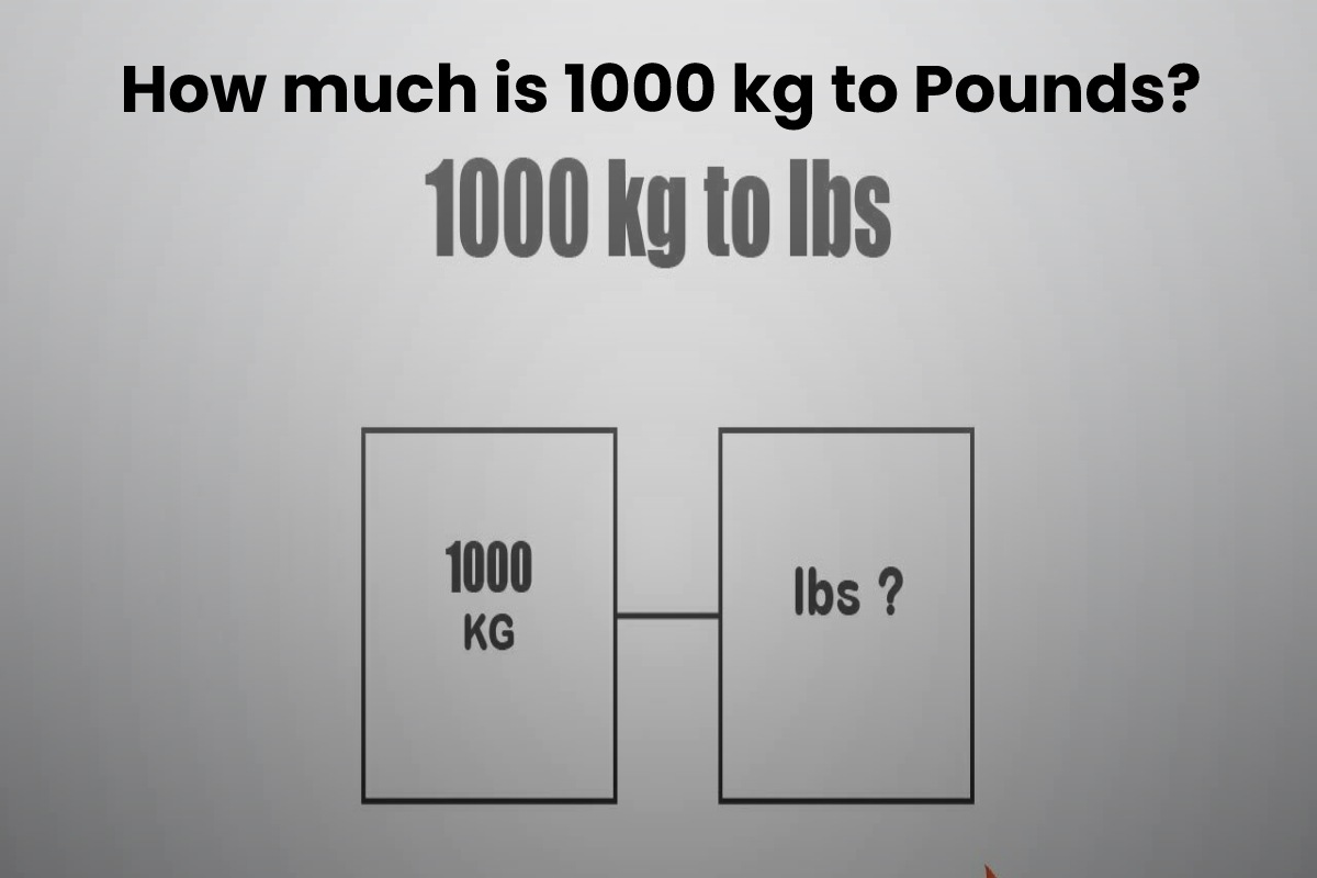 1000 kg to Pounds