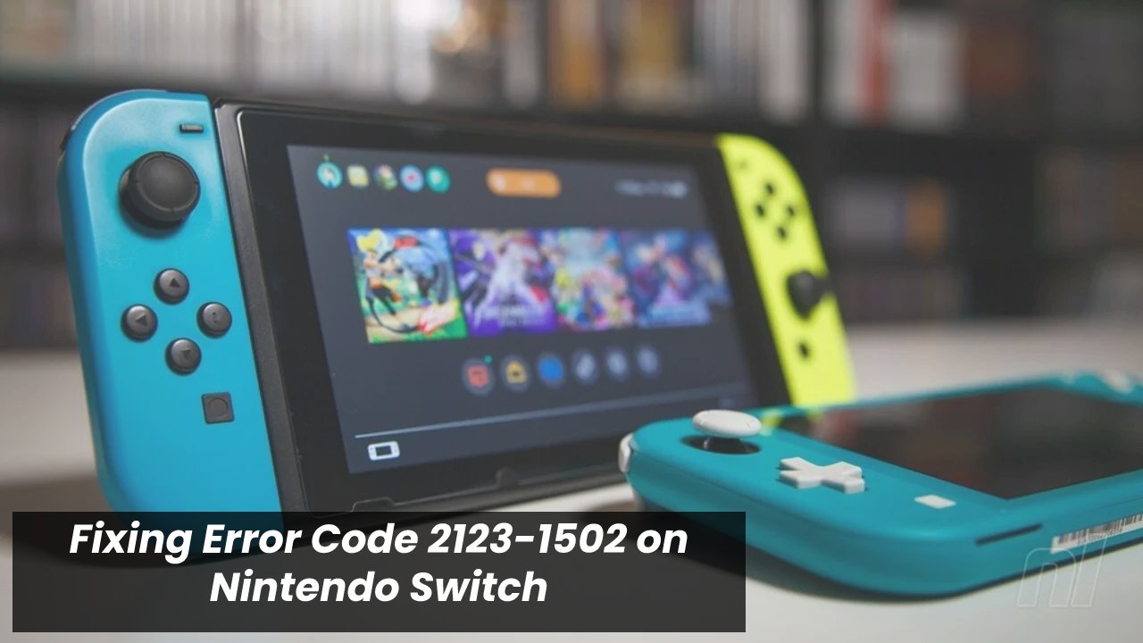 Fixing Error Code 2123-1502 on Nintendo Switch