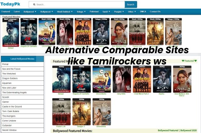 Alternative Comparable Sites like Tamilrockers ws